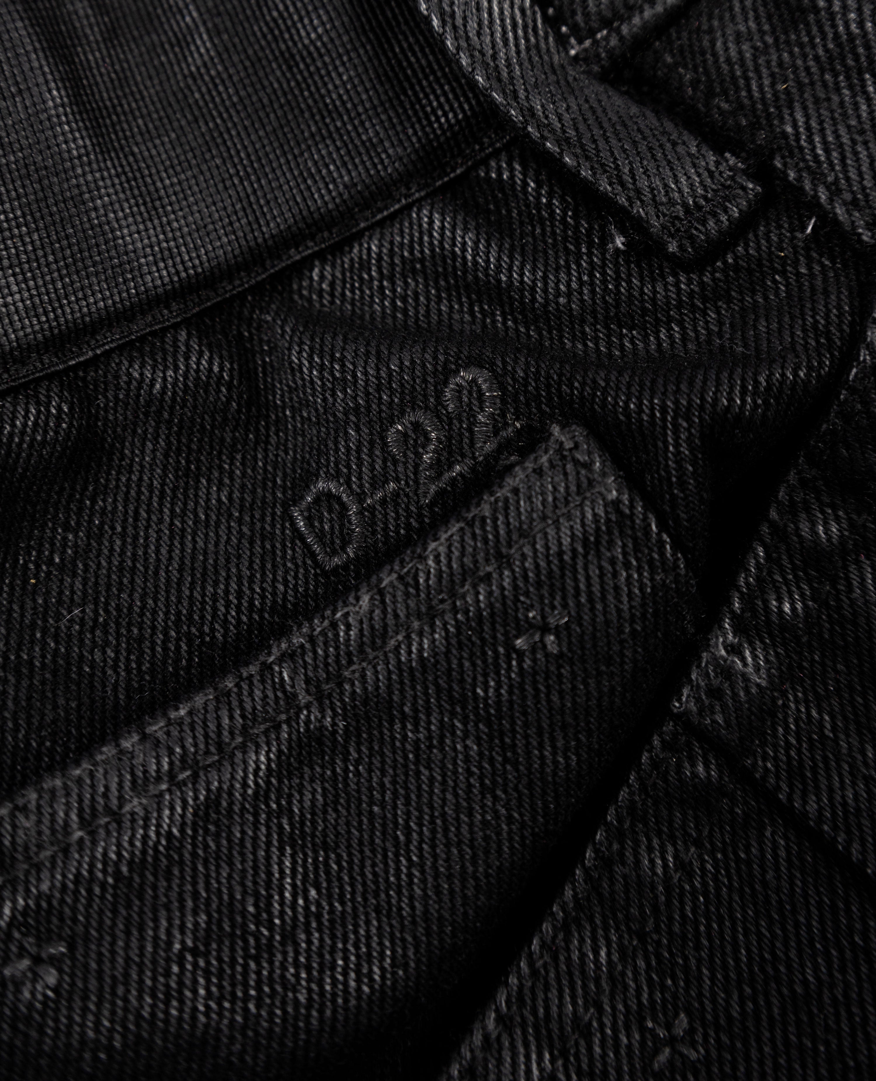 B-2 WAXED DENIM
